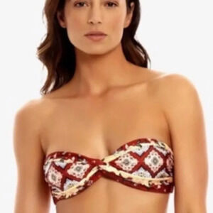 New! Agua Bendita Stacy Lola alegria bikini bandeau 21514